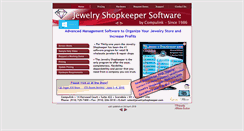 Desktop Screenshot of jewelryshopkeeper.com